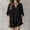 #0417-Black, variant on Neewe Women's Linen Shorts Sets 2 Piece Summer Short Sleeve Top and Shorts Sweatsuit Set Daily Outfits