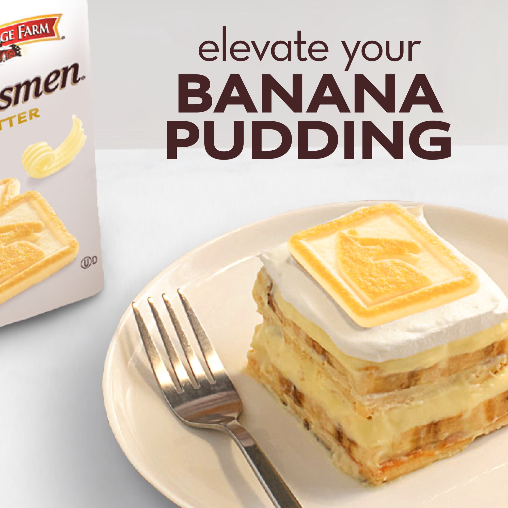 Pepperidge Farm Chessmen Butter Cookies, 7.25 oz Bag (24 Cookies)