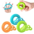 thumbnail image 1 of Paquete de 6 Fortalecedores de de , Anillos de Silicona pa Ejercit Los Músculos, de Entrenador de Resistencia pa Entrenamiento Yinane fortalecedor de dedos, 1 of 8