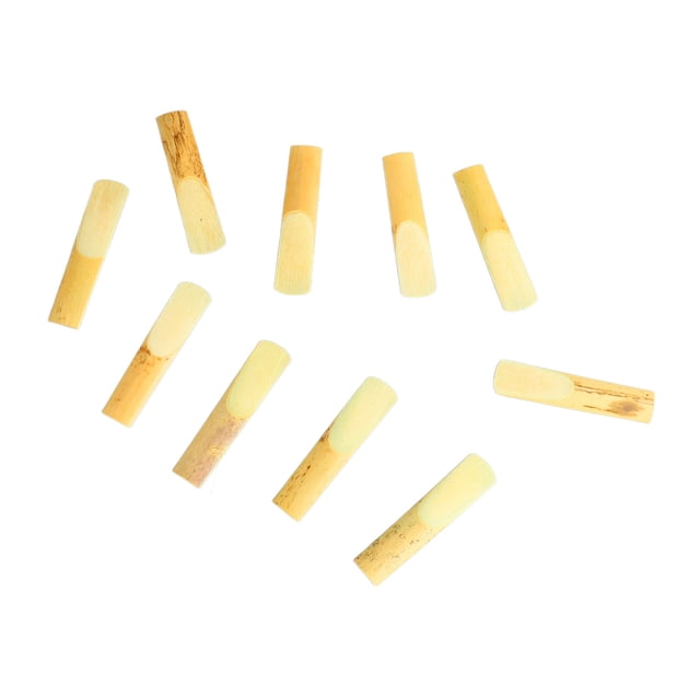 10 Pcs Alto Saxophone Reeds Traditional Reed Accessory For Alto Saxophone For Beginners Intermediate Saxophonists