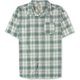 thumbnail image 1 of Ecko Unltd. Camisa con botones de inyección de CVC a cuadros para hombre, verde, mediano, 1 of 1