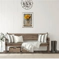 thumbnail image 2 of Farmhouse Sunflower Wall Art Rustic Flowers Painting Country Yellow Flower Poster Bathroom Decor Wood \u200bArtwork Picture Canvas Painting Home Decor For Bedroom Living Room 12X16 inch Frameless, 2 of 6