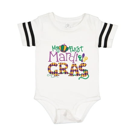 

Inktastic My First Mardi Gras Gift Baby Boy or Baby Girl Bodysuit