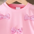thumbnail image 6 of Ymyiu Summer Outfits for Teens Birthday Girl Outfit T-shirt +Tutu Skirt Girl Birthday Outfit Clothes 4T(Pink, 4 Years), 6 of 9