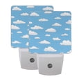 thumbnail image 6 of Yayeee LED Plug in Night Light for The Home with Auto Dusk to Dawn Light Sensors, 2 Pack, Cartoon Cloud Pattern, 6 of 6