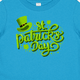 thumbnail image 4 of Inktastic St. Patrick's Day Hand Lettering with Green Top Hat Boys or Girls Baby T-Shirt, 4 of 5