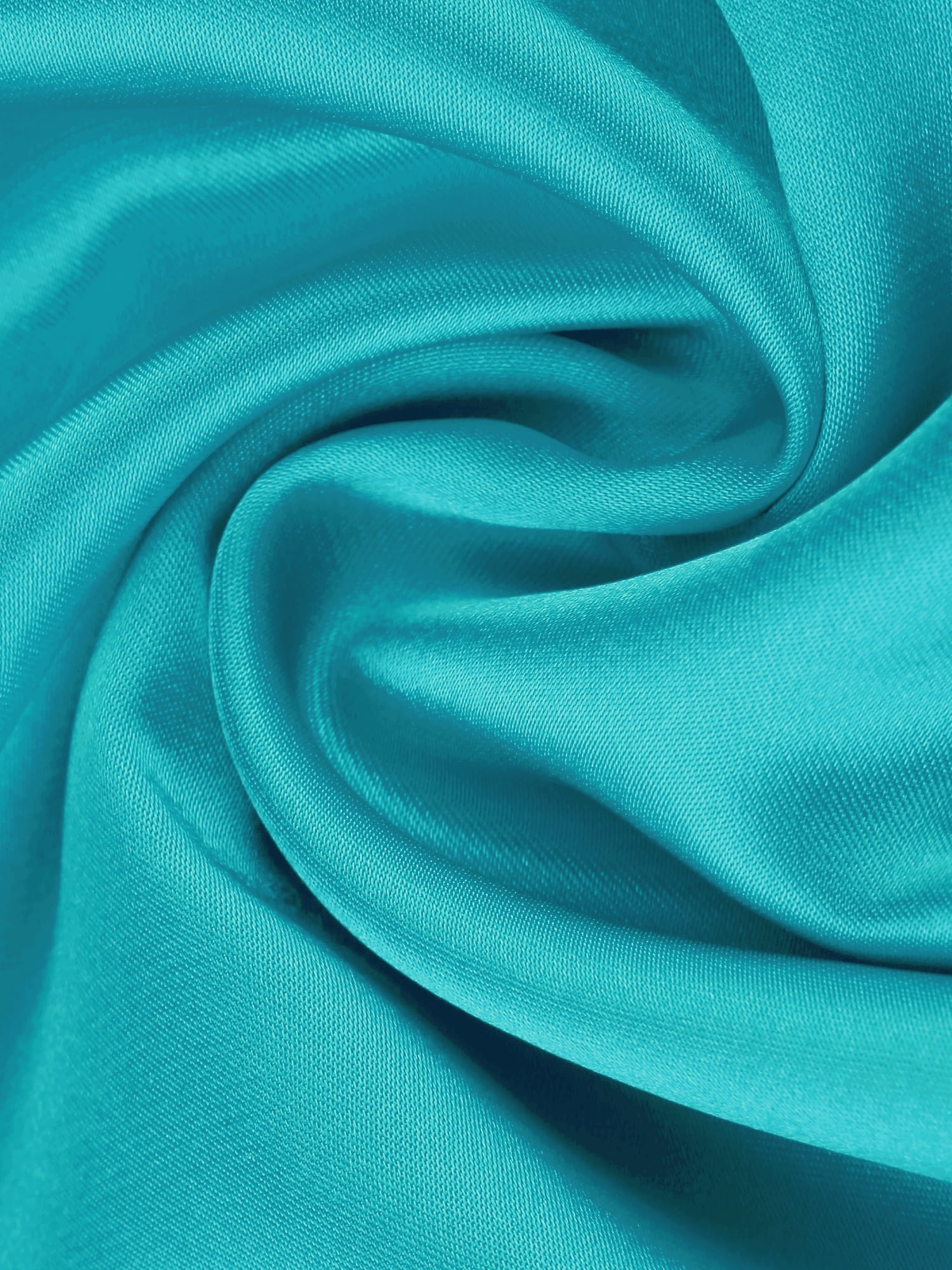 DARING DIVA Women's Satin Sleeveless Backless Slit Silky Midi Nightgown XS Peacock Blue