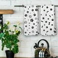 thumbnail image 4 of Dog Paw Dish Towels - Cute Dog Kitchen Towels, Absorbent Dishcloths Hand Towels Set of 2 for Kitchen Decor 18x26 Inches, 4 of 6