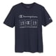 thumbnail image 1 of Playera Champion 19 C 19 Script para Hombre. GP01MFW25017250 azul acero XL, 1 of 3