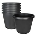 thumbnail image 6 of netuera Premium Black Plastic Nursery Plant Container Garden Planter Pots, 6 of 6