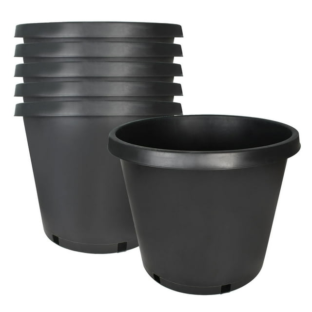 hostic 15 Gallon Flexible Nursery Pots Gallon Pot with Drainage Holes