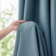 thumbnail image 5 of Cortinas Jinchan con tejido en espiga, 160 x 160 cm, azul vaquero, 2 paneles, 5 of 9