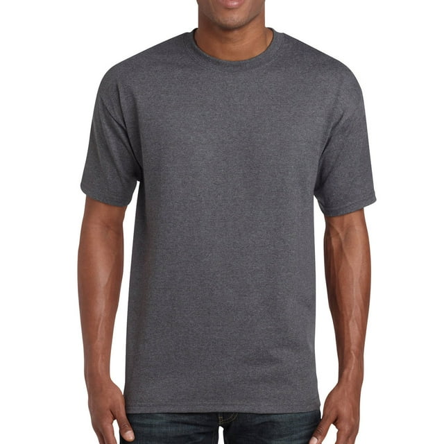 Gildan Mens Heavy Cotton T-Shirt, M, Tweed