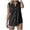 Black, variant on ChoXxx Women's Sleeveless V Neck Tennis Vest Sporty Sky Blue XL