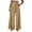 Beige, variant on hotojiny Palazzo Pants for Women Tie Front Wide Leg High Waisted Flowy Boho Beach Pants Stylish Split Vacation Pants