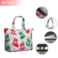 thumbnail image 2 of Christmas Stocking Pattern Travel Tote Bags for Women Carry On,Large Weekender Bags for Women Travel,Multi Functional Duffle Bag for Work,Shopping,Sports, 2 of 5