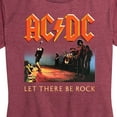thumbnail image 3 of ACDC - Let There Be Rock - Women's Short Sleeve Graphic T-Shirt, 3 of 5