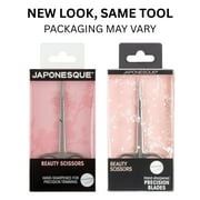 Japonesque Grooming Scissors for Facial Hair, Ear, Nose Eyebrow Trimming, Stainless Steel