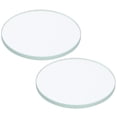 thumbnail image 1 of Unique Bargains 1.38x0.08' Dia Flashlight Glass Lens, 2 Pcs Polished Edge Glass Lens, Transparent, 1 of 5