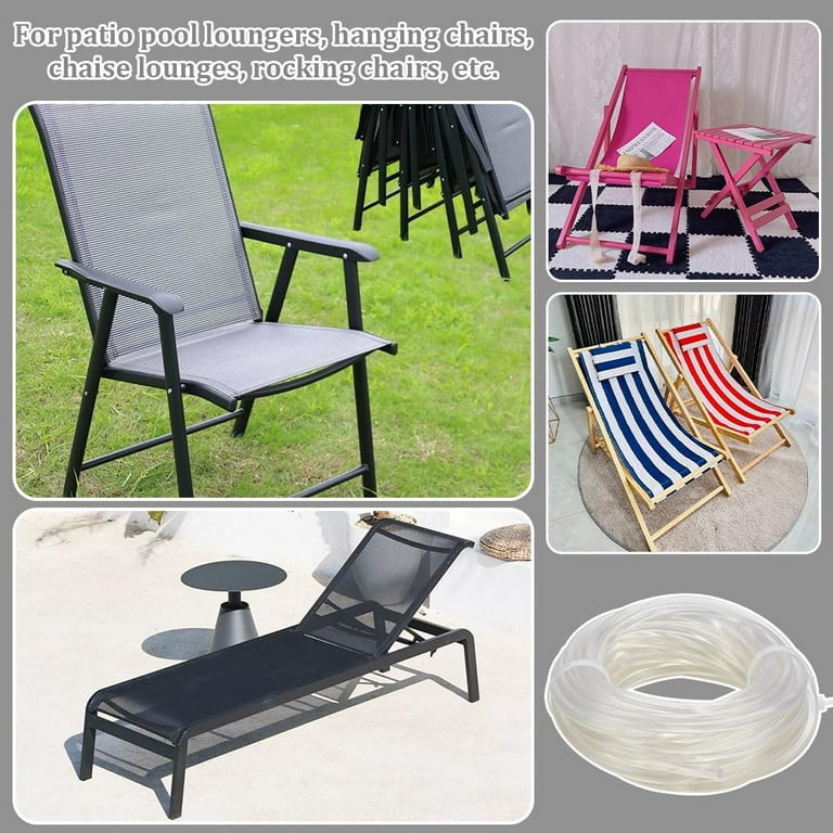Feet Vinyl Sling Chair Spline Diameter Awning Cord