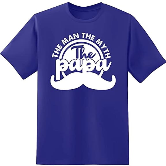 RedBarn The Man The Myth Is Papa Love His Family Fathers Day Gift Mens Graphic T Shirts
