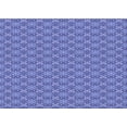 thumbnail image 1 of Ahgly Company Indoor Rectangle Patterned Denim Blue Area Rugs, 2' x 5', 1 of 1