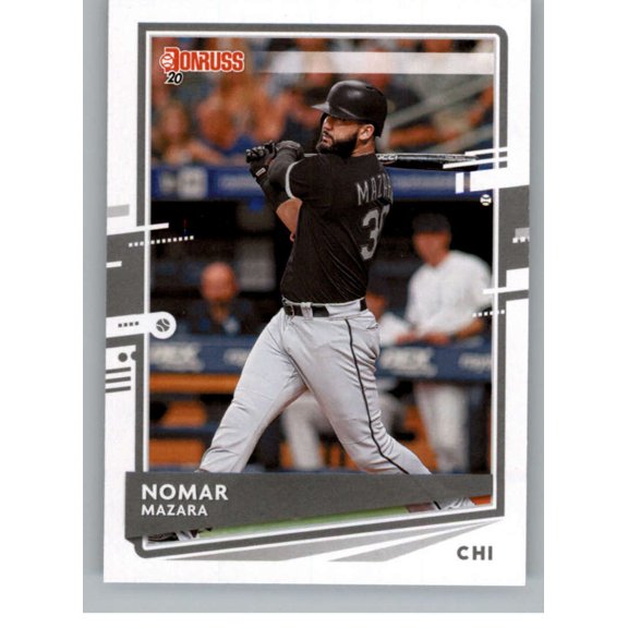 Collectible 2020 Donruss #130 Nomar Mazara Chicago White Sox Baseball Trading Card