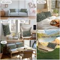 thumbnail image 7 of Boho Green Floral Outdoor Pillow Covers 20x12 Inch Lumbar Pillow Covers Set of 2 Waterproof Decorative Throw Pillow Cases Farmhouse Botanical Vintage Paisley Flower Cushion Covers for Patio Furniture, 7 of 7