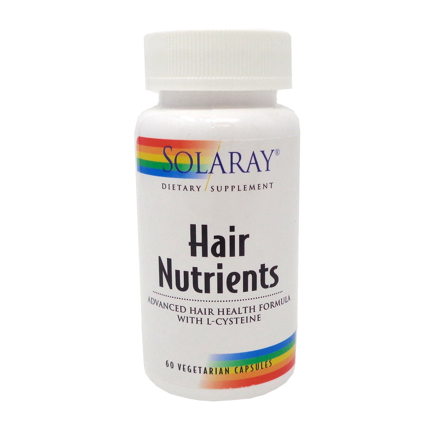 Hair Nutrients By Solaray - 60 Capsules - Walmart.com