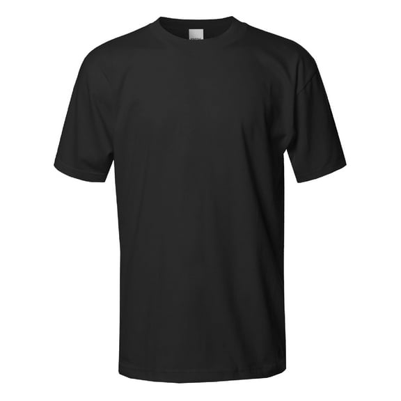 FashionOutfit Men's Basic Short Sleeve Crewneck Cotton T-shirt S-7XL