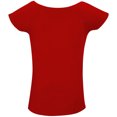 thumbnail image 3 of SOLS-  Camiseta larga de manga corta Marylin para chica/mujer (Rojo), 3 of 3