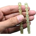 thumbnail image 4 of Prehnite Mala Beads 108 Buddhist Prayer Beads Japamala, 4 of 5