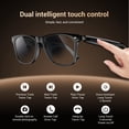 thumbnail image 4 of Blackview Smart Glasses with Voice Control & Bluetooth Wireless, Hands-Free Calls, Music Playback, UV Protection, Built-in Mic, Ideal for Driving, Work & Outdoor Activities (Sunglasses), 4 of 10