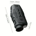 thumbnail image 2 of HLONK 1x Upgraded Night Vision Monocular with Infrared - 10X Digital Zoom  2000mAh Rechargeable Battery  32GB SD Card & Reader  Adjustable IR for Hunting & Camping, 2 of 6