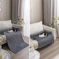 thumbnail image 4 of Velvet Pet Dog Bed Sofa Blanket For Medium Large Dogs Removable Washable Mat Warm Kennel Pet Cat Mats Couch Protector Pet Beds ShopWise Round, 4 of 14
