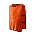 thumbnail image 2 of Ygjytge Scrimmage Team Practice Vests Pinnies Team Practice Bibs (Naranja L Adulto), 2 of 7