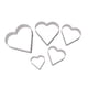 thumbnail image 5 of Máquina de corte de acero inoxidable con forma de corazón, estrella, círculo y galletas de flores de 20 paquetes, 5 of 5