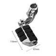 thumbnail image 4 of Reemplazo de Las Clavijas de Los Pies de La Carretera Larga 1-1 / 4 Pulgadas 32 Soporte corto Baoblaze Clavijas de pie de la motocicleta, 4 of 7