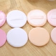 thumbnail image 4 of DEELLEEO 10 Pack Powder Puff Cotton Cosmetic Powder Makeup Puffs Pads Makeup With Ribbon Face Powder Puffs For Loose And Foundation, 4 of 8