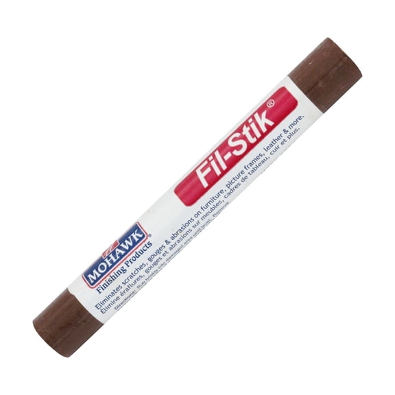 5 Pack Mohawk Fill Stick (Fil-Stik) Putty Pencil Stick, Gunstock Walnut/Chestnut