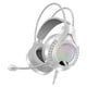 thumbnail image 2 of Auriculares para juegos con cable | Iluminado 3,5 mm + USB | Micrófono con cancelación de ruido de alta sensibilidad | Auriculares ajustables de cuero curtido | Compatible con múltiples plataformas, 2 of 7