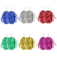 thumbnail image 1 of 12Pcs Cheering Squad Pompoms Handled Cheering Poms Sports Games Dance Pompoms, 1 of 8