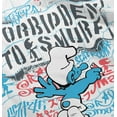 thumbnail image 5 of Smurfs Cartoon Cool Urban Graffiti Toddler Boy Girl T Shirt Infant Toddler Brisco Brands 18M, 5 of 6
