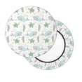thumbnail image 3 of Goofa Whale And Turtle Printed Stool Covers Round, Waterproof Round Bar Stool Covers Anti-Slip Round Bar Stool Seat Cover with Elastic Bands Durable -13 inch, 3 of 7