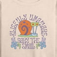 thumbnail image 3 of SpongeBob SquarePants - Gary Blissfully Unaware - Women's Lightweight French Terry Long Sleeve Shirt, 3 of 6