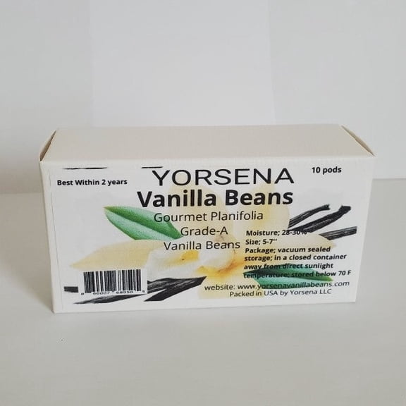 Madagascar Vanilla Beans Grade A , planifolia 10 pods