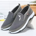 thumbnail image 2 of Zapatos de tela viejos, antideslizantes, cómodos, para personas mayores, zapatos de montañismo para hombres, para papá, zapatos de tela deportivos casuales para personas de mediana edad y mayores, 2 of 6