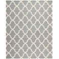 thumbnail image 3 of SAFAVIEH Cambridge Liam Geometric Wool Area Rug, Silver/Ivory, 8' x 10', 3 of 8