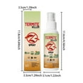 thumbnail image 3 of Termite Killer Spray for Indoor & Outdoor Treatment, 50ML Plant-Based Wood Pest Control, Long-Lasting Barrier for Furniture, Door Frames & Flooring, Fast-Acting & Non-Staining Formula, 3 of 7