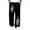 Black, variant on Y2K Sweatpants Emo Graphic Baggy Sweatpants Men Women Flower Slash Pop Streetwear for Skater Wide Leg Pants